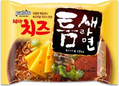 체다치즈 틈새라면